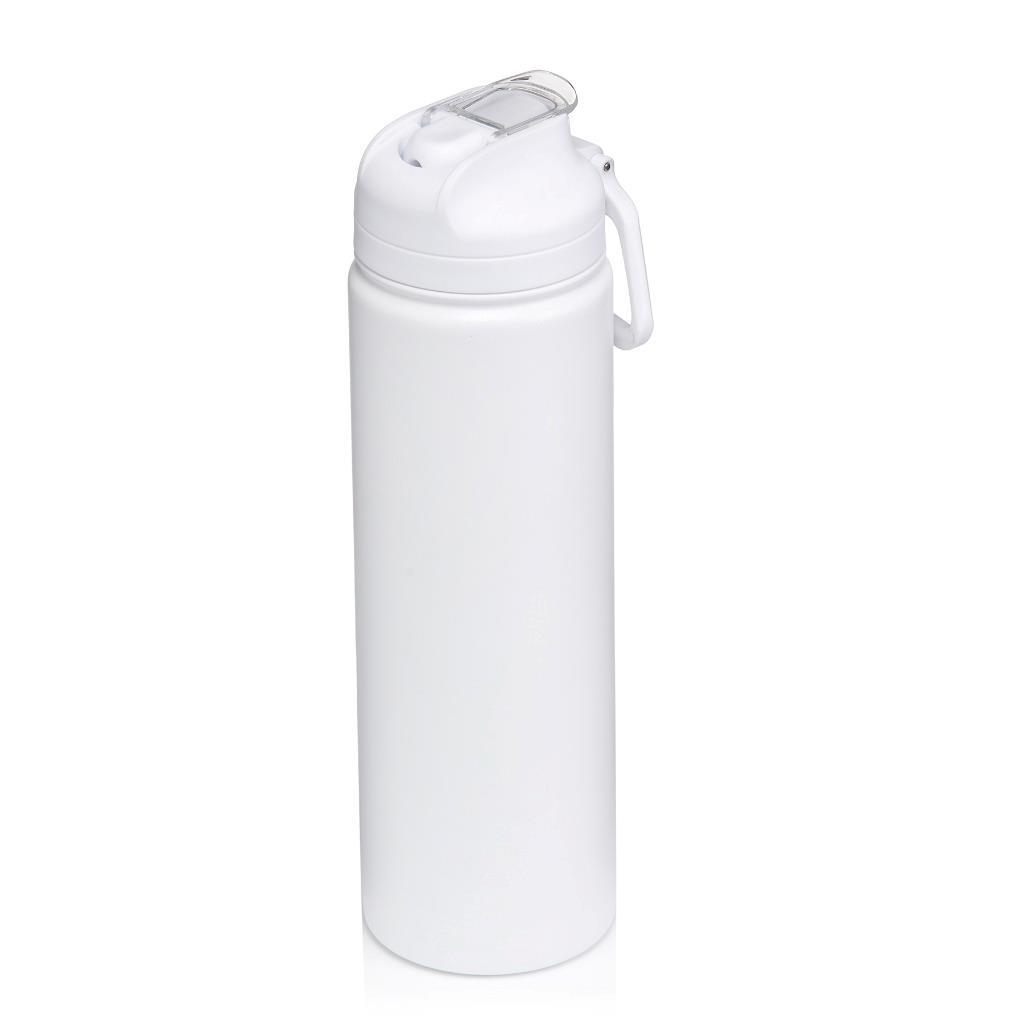 Mainstays 24 oz Arctic White Insulated Stainless Steel Water Bottle