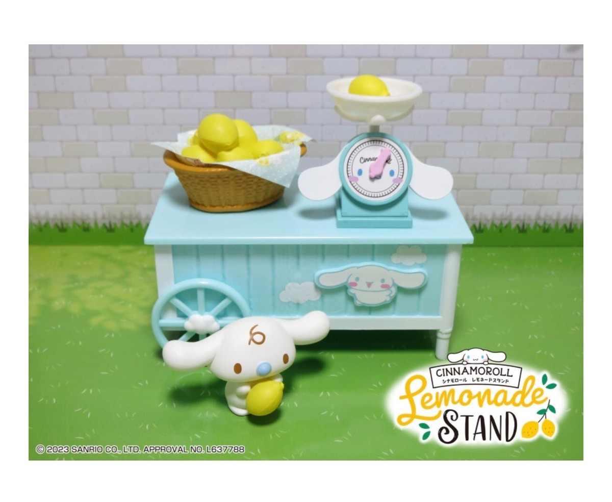 Cinnamoroll Lemonade Stand 完全セット Re-Ment Cinnamoroll Lemonade Stand Series Sanrio Mystery Box