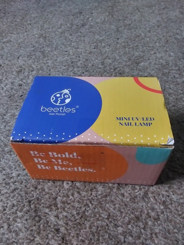 Beetles Gel Polish Mini UV LED Nail Lamp. New Open Box