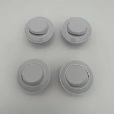 Set of 4 Hayward SP1419A 1-1/2" Pool Return Jet Eyeball Slotted White Spa / Pool