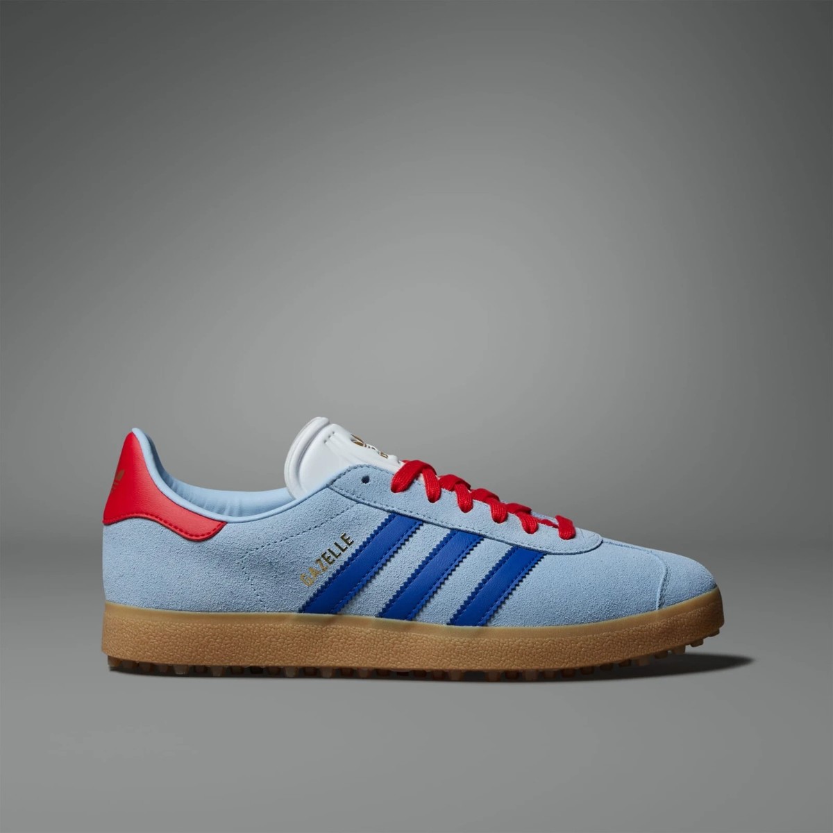 adidas Originals Gazelle Spikeless Golf IH8553 Clear Sky / Royal 
