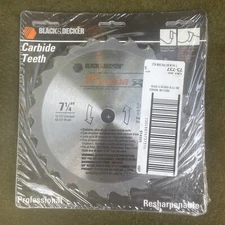 Black & Decker  Piranha Blades Circular Saw Blade [7-1/4" Diameter] 5 Pack!