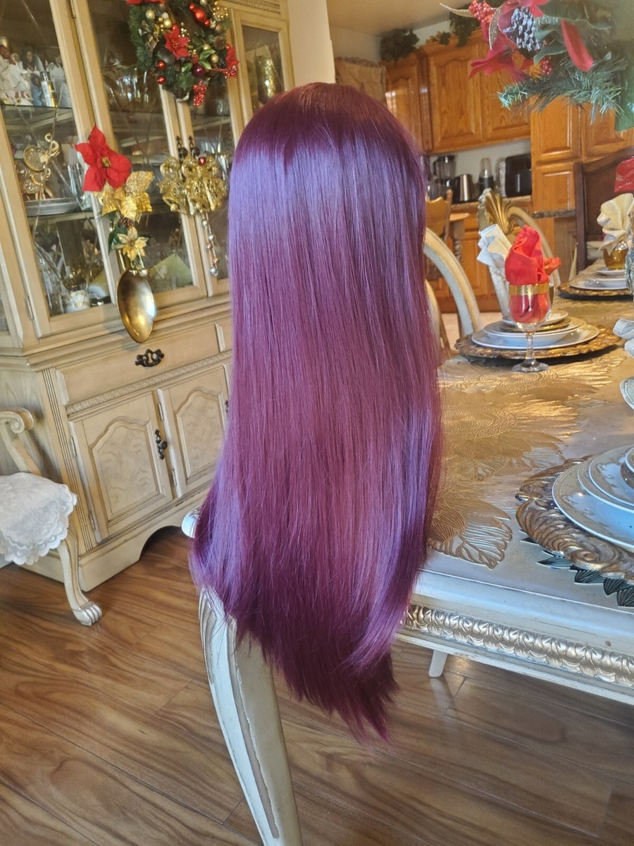 Burgundy Beauty Lace Front Wig 22-24 inches!! | eBay display picture 3