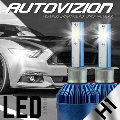 H1 LED Headlight Conversion Kit 388W 38800LM Light Lamp Bulb White 6000K Power