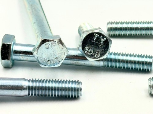 1 St. M12x75 DIN 931 10.9 Sechskantschraube mit Schaft verzinkt ISO 4014 - Bild 5 von 6