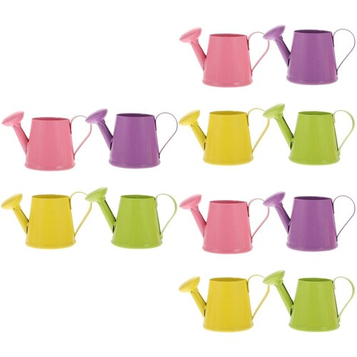 Set of 3 Small Plant Kettle Watering Cans Mini for Plants Portable Outdoor - Afbeelding 1 van 12