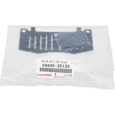 Toyota Genuine Front Brake Pad Shim Kit  FJ CRUISER GX470 04945-35120