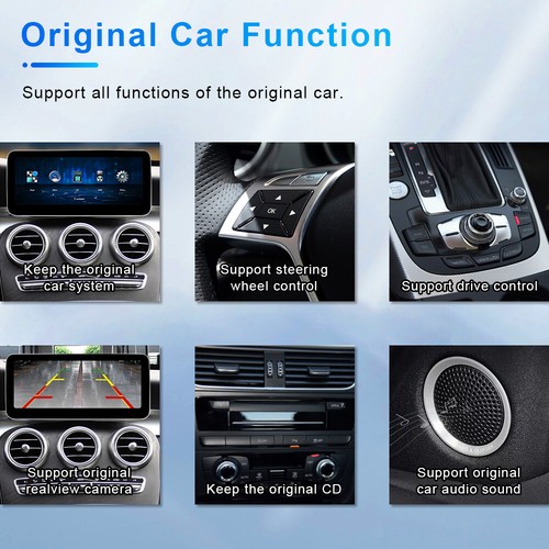 10.25'' Car Linux Screen Carplay For Benz C W205 2015-21 Android Auto Wifi Radio - Picture 8 of 12