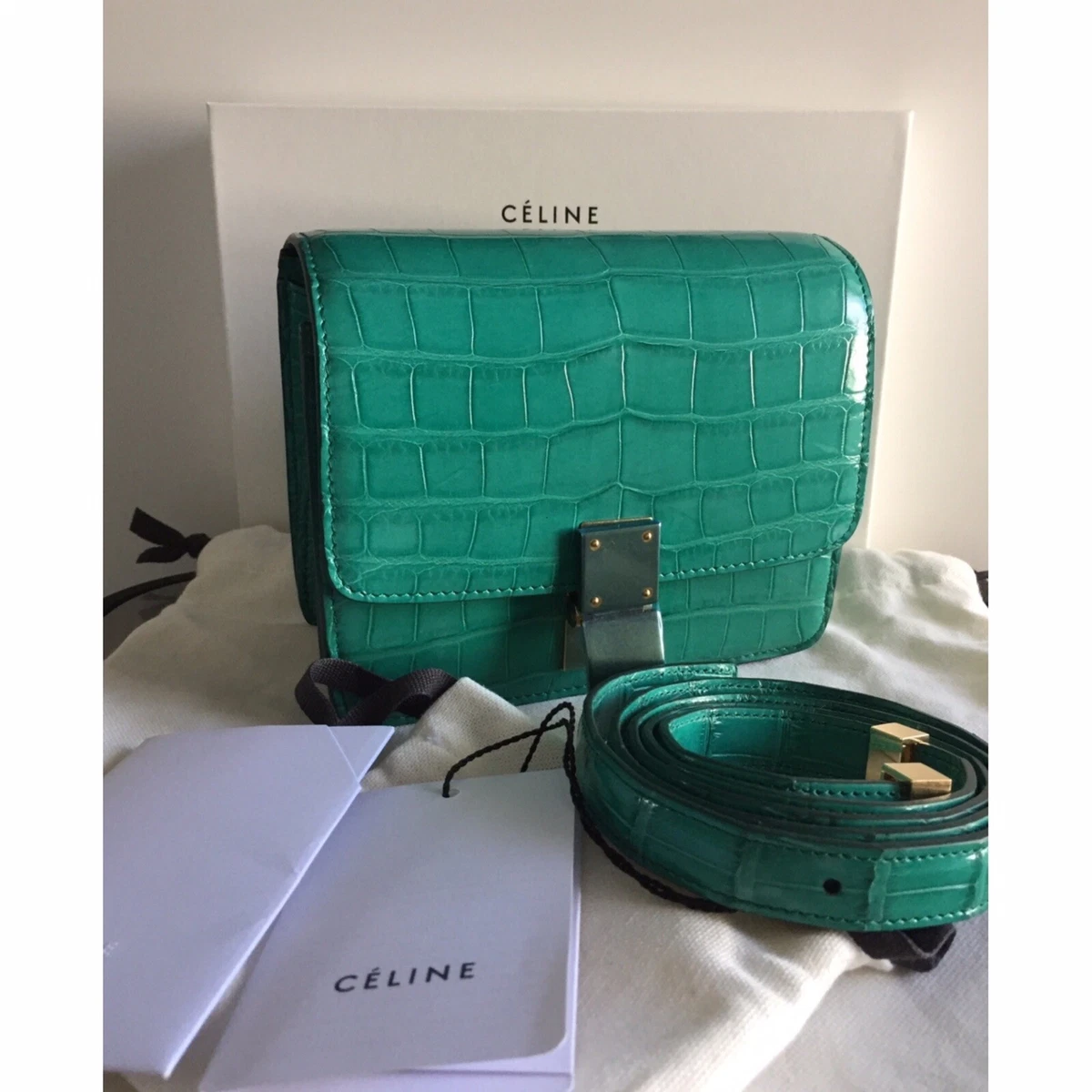 celine box bag medium vs small