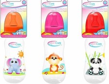 BornCare Wide Neck Easy Grip Feeding Bottle with Silicone Nipple Slow Flow 8 oz