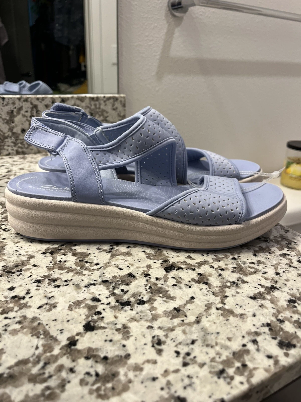 CLARKS Sandali donna Clark’s 10 blu