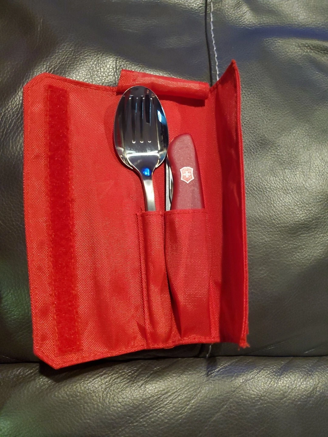 Swiss Army Knife 3 Peice Picnic Set. Discontinued Rare Serrated Knife.
Opens in a new window or tab