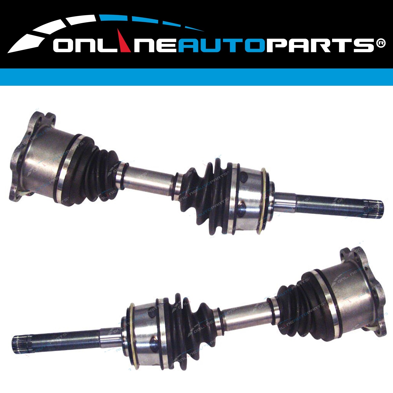 2 CV Joint Axle Drive Shafts for Toyota Hilux RN110R 19881997 4X4 4cy
