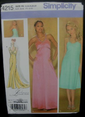 Simplicity Sewing Pattern 2006 Prom Special Occasion Dress Size 14-22 Uncut 4215 | eBay Simplicity Sewing Pattern 2006 Prom Special Occasion Dress Size 14-22 Uncut 4215 | eBay