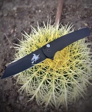 Pro Tech Plaza Cutlery Exclusive Halloween Malibu - Aluminum - Blk 20CV