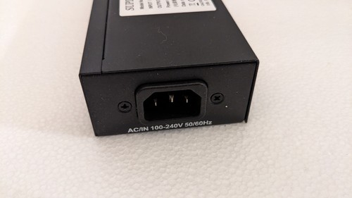 SUPLET PoE INJECTOR LAS30-57CN-RJ45 AC 100-240V DC 56V 10/100/1000 Mbps NEW - 第 4/5 張圖片