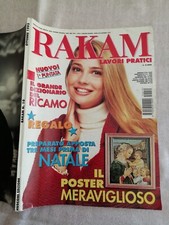Riviste Rakam Ricamo Cucito Maglia Lavori Handemade Hobby Tempo Libero Uncinetto