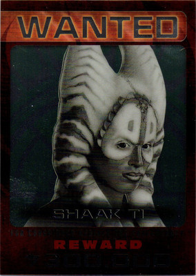 2015 Star Wars Chrome Perspectives Wanted: Jedi Hunt You Pick Finish Your Set