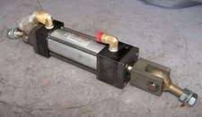NEW LIN-ACT PNEUMATIC CYLINDER 1-1/2" BORE 3" STROKE 1/4" NPT CLEVIS MOUNT