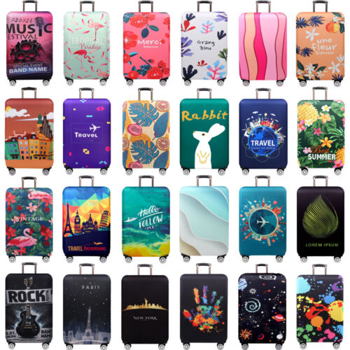 18" - 32" Thick Elastic Protective Luggage Suitcase Dust Cover Scratch Protector - 第 1/56 張圖片