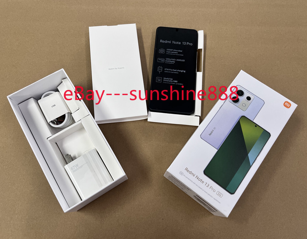 Xiaomi Redmi Note 13 Pro 本体 67W充電器付き Xiaomi Redmi Note 13 Pro 5G 128/256/512GB 200MP TripleCamera