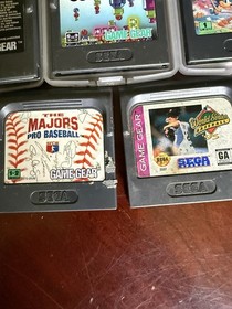 lot Cartridges x 5 for Sega Game Gear Sonic 2, VR Troopers, Columns, Baseball