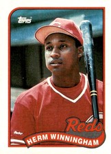 1989 Topps #366 Herm Winningham