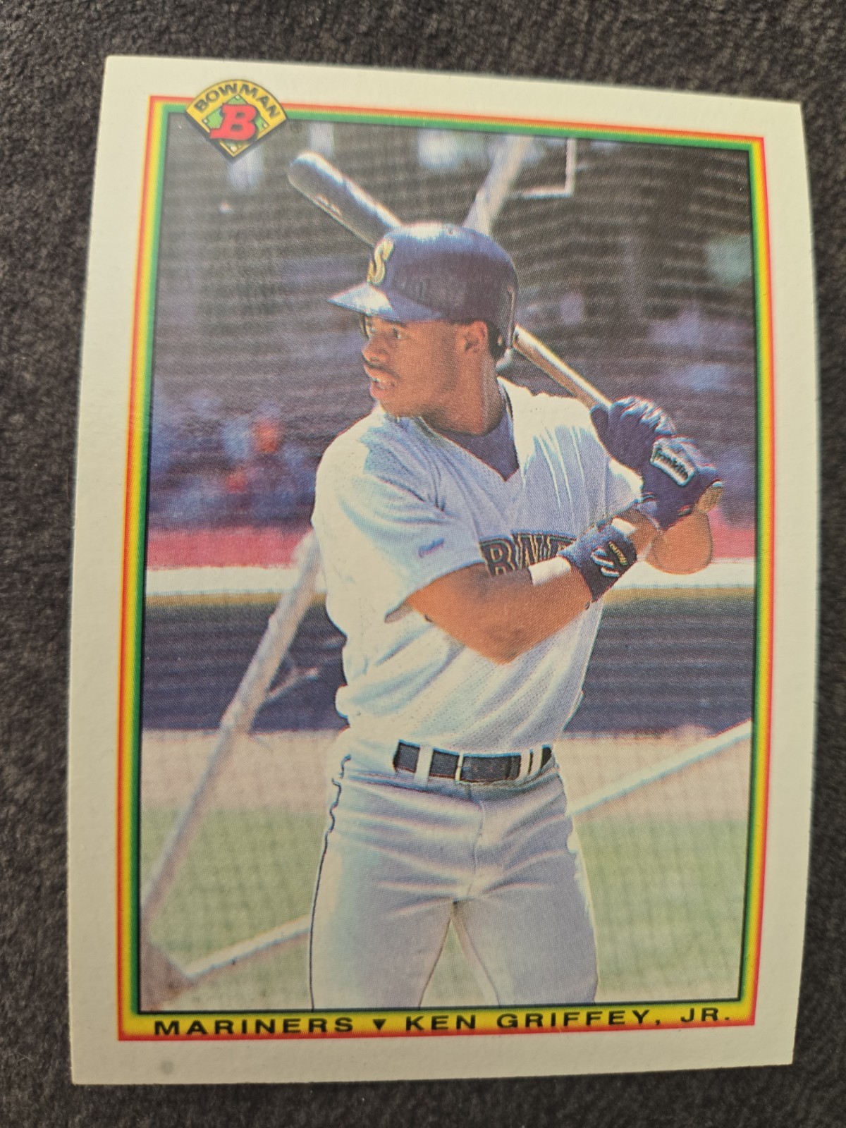 Ken Griffey Jr. #481 (Baseball Cards 1990 Bowman) — is it worth grading?