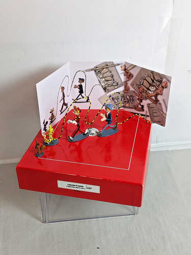 Spirou & Fantasio Spip Marsu spirou FANTASIO vier Helden im Wind PIXI 6597 - Imagen 1 de 9