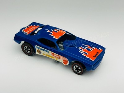 Hot Wheels Redline MONGOOSE 1973 Dark Blue Enamel 6969 Very Nice !!!