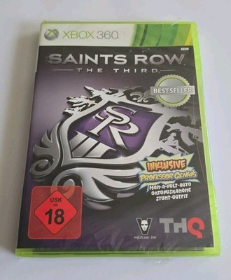 Saints Row: The Third (Microsoft Xbox 360) Neu und Sealed