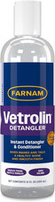 Vetrolin Instant Detangler and Conditioner for Horse Manes and Tails, 12 Oz