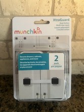 Munchkin Xtraguard Dual Action Multi Use Cabinet Latches, Pack of Two
