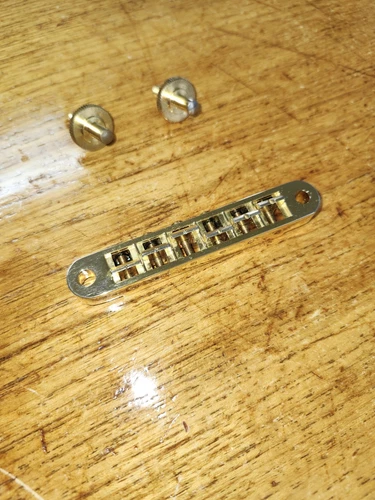 Gibson USA Nashville Tune O Matic Bridge and Studs Gold API