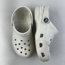 Crocs White Girls Clogs Size C13