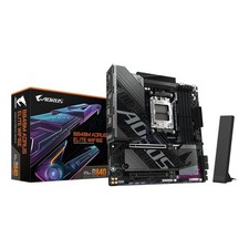 GIGABYTE B840M AORUS ELITE WIFI6E Motherboard - AMD Ryzen 9000 CPU, 10+2+ VRM
