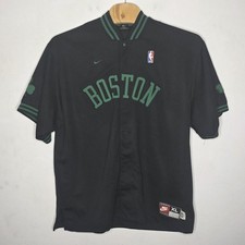 Nike Boston Celtics 1963 Rewind Shooting Warmup Jersey Snap Buttons XL