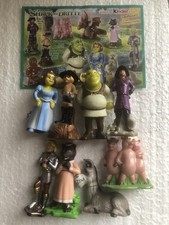 &Uuml;-Ei 8 Figuren Shrek der Dritte  2007 k e i n  Komplettsatz Kinder Joy 1 BPZ