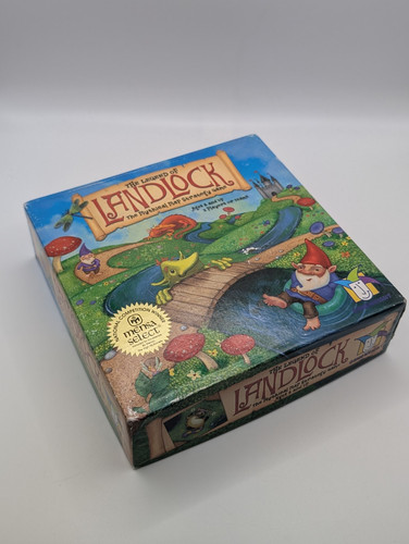 The Legend Of Landlock - Mythical Map Strategy Game - Gamewright - Mensa - 2002 - Picture 1 of 13