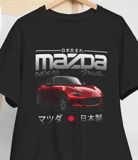 Mazda MX5 Miata Shirt Cult Classic Iconic Japanese Sports Car Racing Fan Gift 