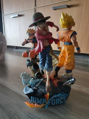 Figurine jump force jeu manga naruto luffy son goku - Photo 1/3