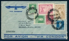 Argentina LZ 127 Graf Zeppelin, April 17, 1934, Buenos Aires-London, Sieger 373