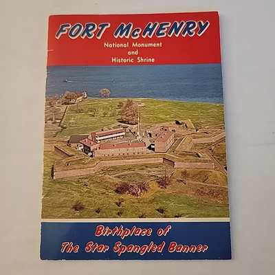 #ad Fort McHenry Birthplace of the Star Spangled Banner Brochure 1968–69 Baltimore $14.99