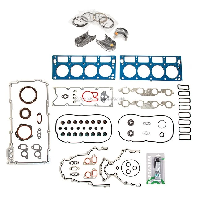 Juego completo de juntas cojinetes anillos aptos para Chevrolet Corvette 2002-2004 5,7 V8 OHV Foto 2 de 4
