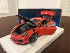 1/18 AUTOart 78168 Porsche 911 GT3 RS 991 Lava Orange - US Seller