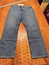 NWT Paige Billy Crop High-Rise Straight-Leg Jeans CoStar Size 27 E1