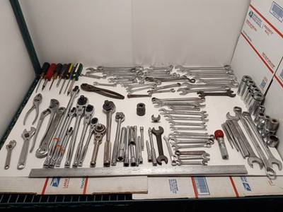 #ad Massive Mechanic Tool Lot Snap on Craftsman SK Proto Ratchets Wrenches 146 Pc $229.92
