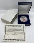 1999 US Silver Eagle 1 oz. in Full Color w/ Box & COA...