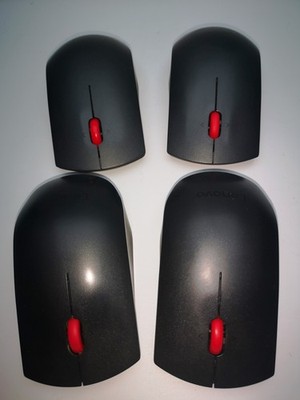 Lenovo 4x Professional Wireless Laser Optical Mouse, Black, Optische Maus