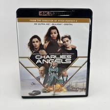 Charlie's Angels  4K Ultra HD  Blu-ray, 2019 OOP Kristen Stewart